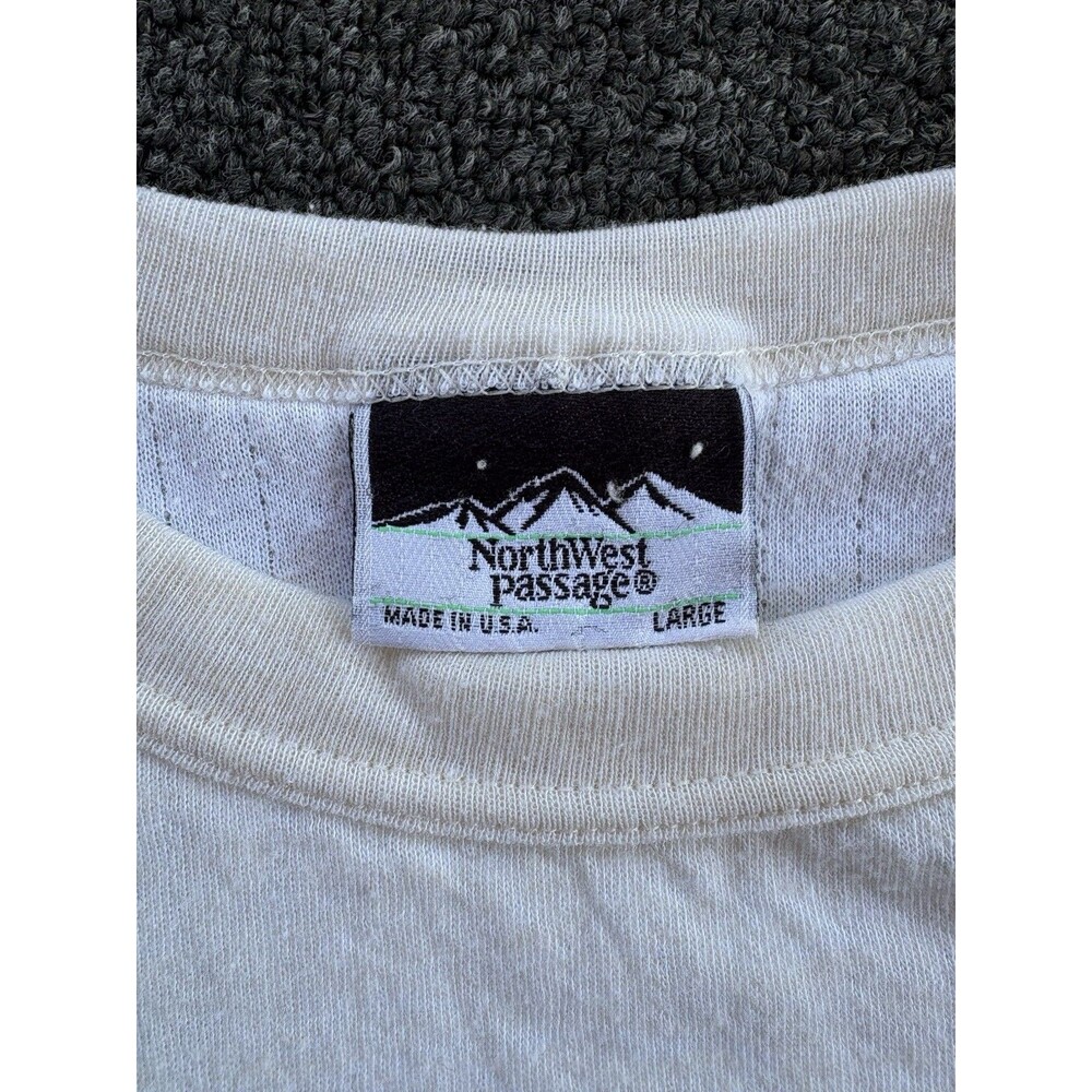 VTG Northwest Passage 2 Layer Premium Wool Blend Thermal Shirt Mens L Made USA - Picture 2 of 5